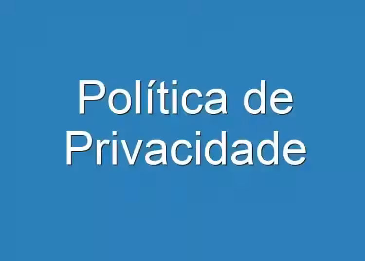Política de Privacidade